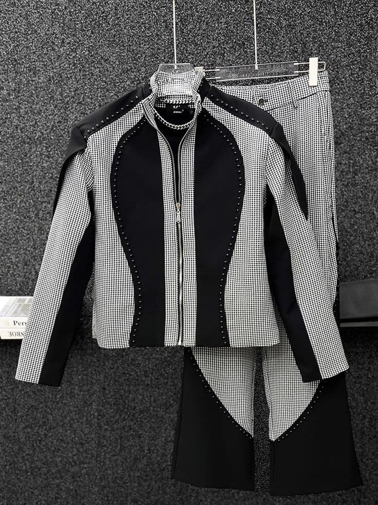 Runway Striped Jacket